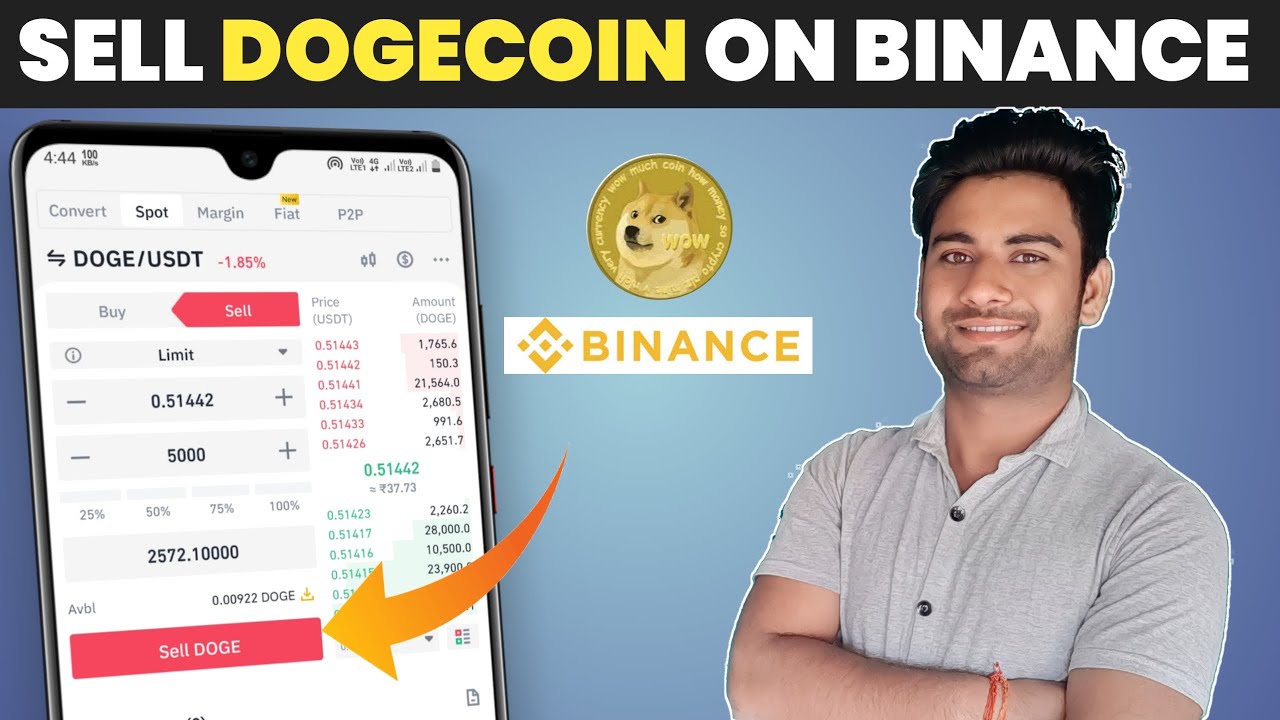 How to sell dogecoin binance | Vishal Techzone