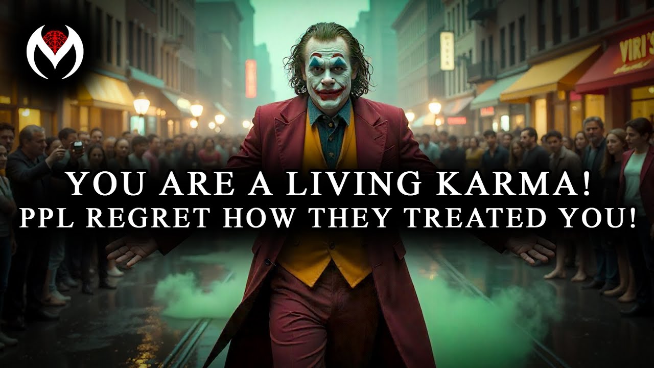YOU ARE A LIVING KARMA! 🔥, PPL REGRET HOW THEY TREATED YOU! 😐 - JOKER SPEECH