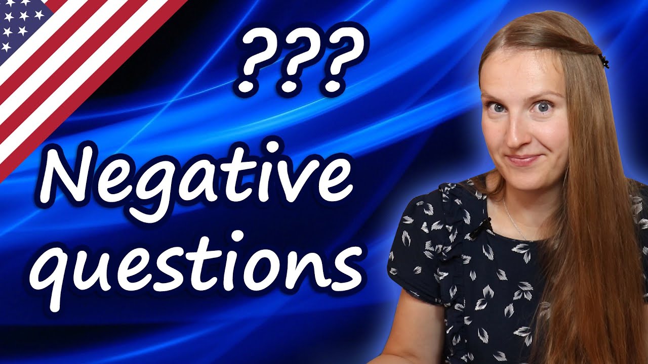 Negative questions in English, answers, word order
