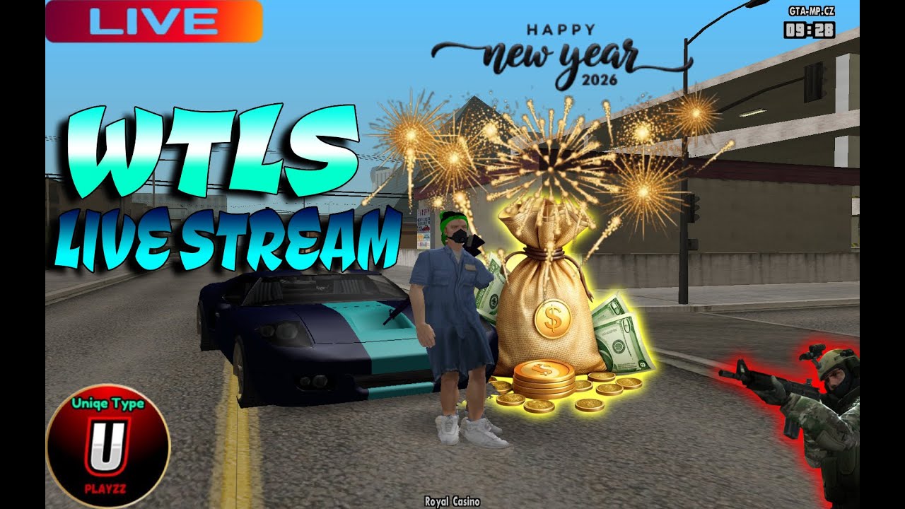 GTA - SA-MP 💥 | LIVE 🔴 | San Andreas Multiplayer WTLS 2  | Happy New Year 💥