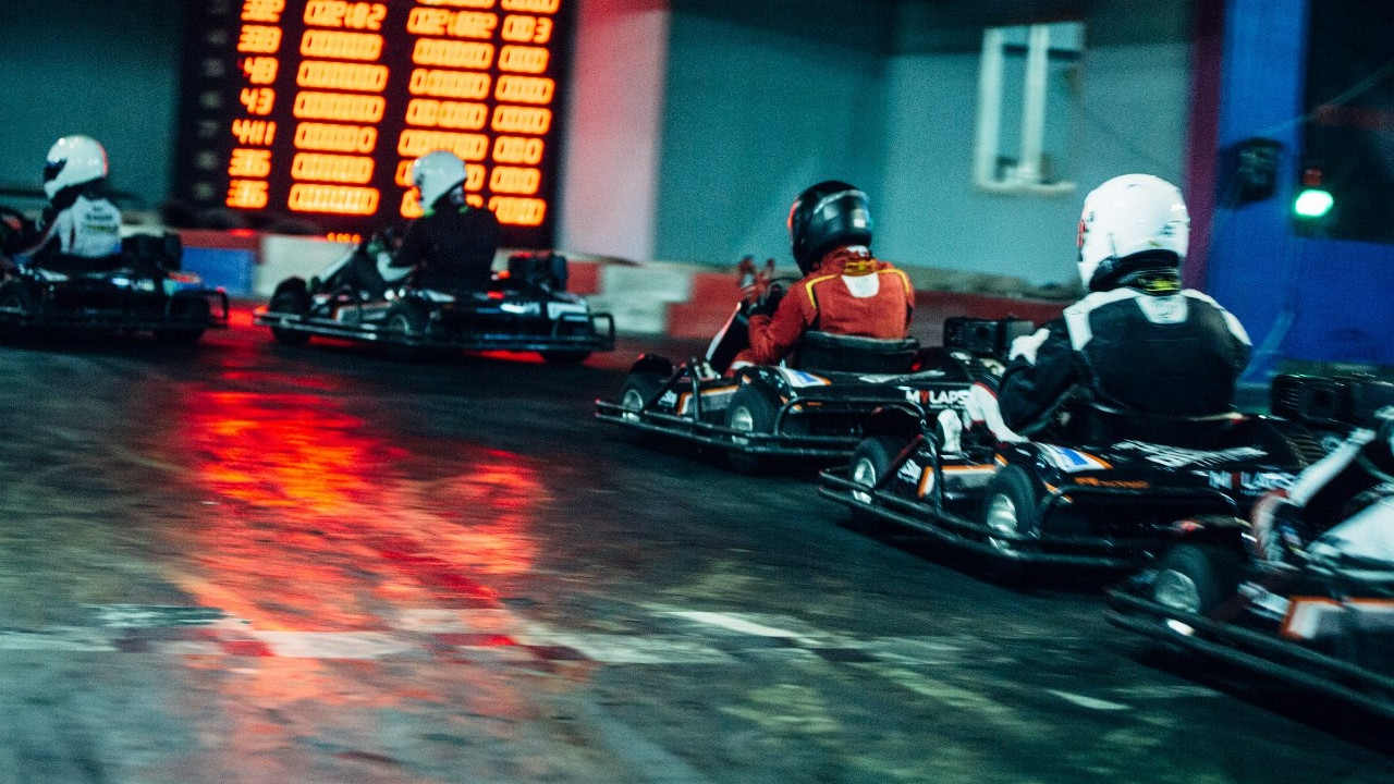 06.02.2017 Karting race of Quarter. PitStop Pulkovo. From last to 1st