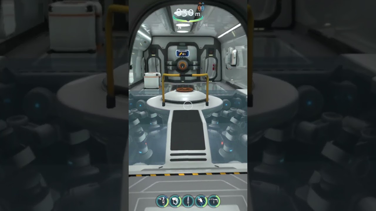 Subnautica: Crafting Cyclops Shield Generator for Neptune Cockpit