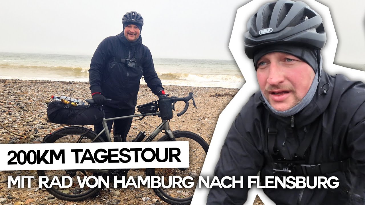 200KM mit Rad von Hamburg nach Flensburg | Mölten will raus!