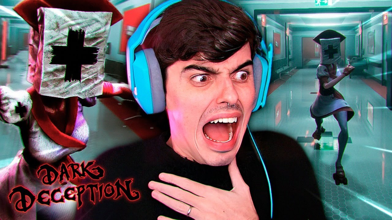 JEAN LUCA jogando NOVA FASE de DARK DECEPTION