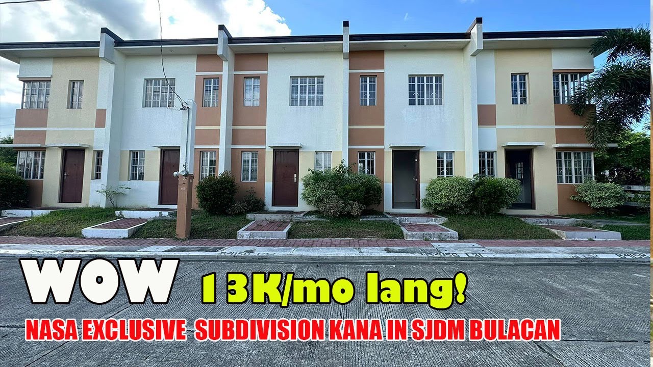 13K/MO LANG! AFFORDABLE HOUSE AND LOT IN BULACAN 2BEDROOM sa LOOB NG EXCLUSIVE SUBDIVISION