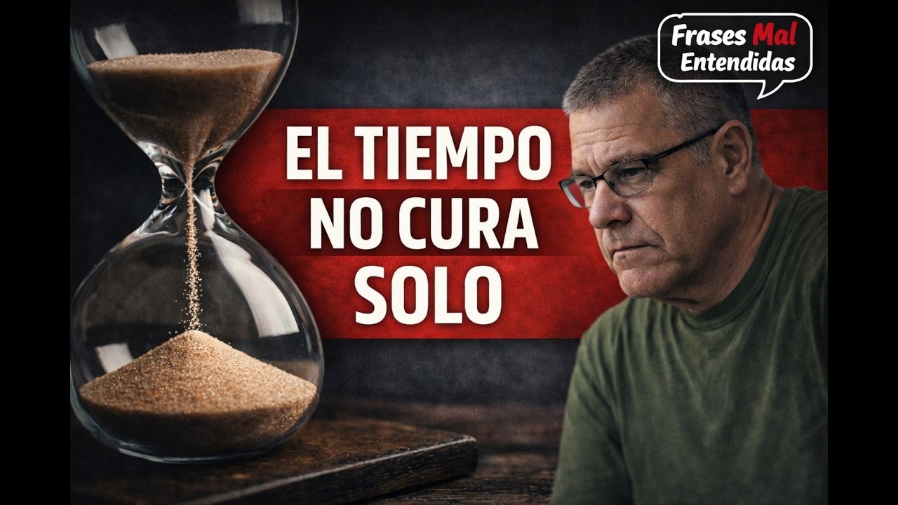 “El tiempo lo cura todo”: la frase que nos enseña a no actuar