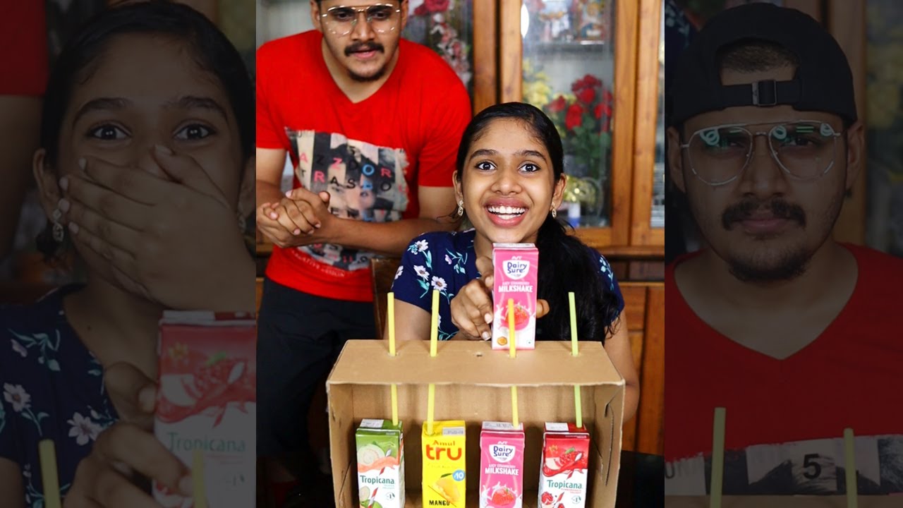 Guessing The Juice Challenge 🍹😂