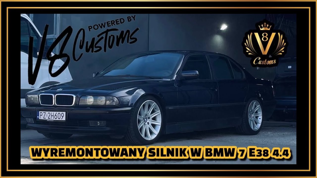 V8 Customs #203 - Wyremontowany silnik w BMW 7 E38 4.4