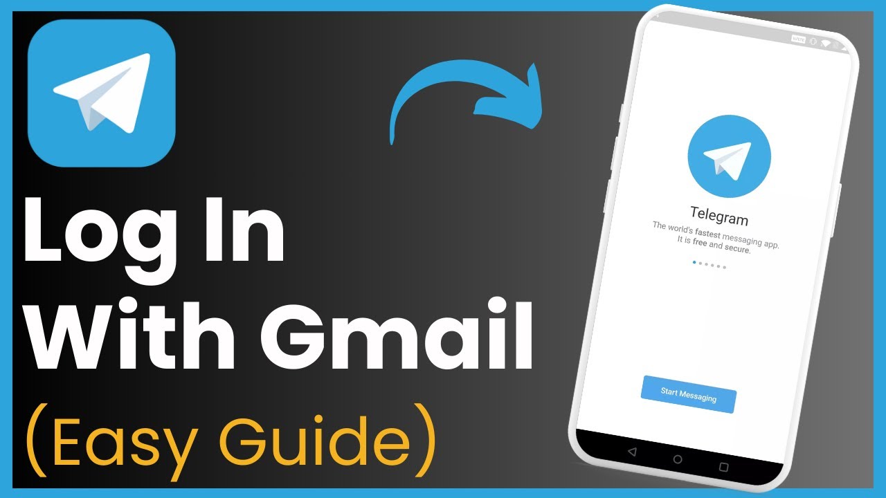 Как войти в Telegram через Gmail!