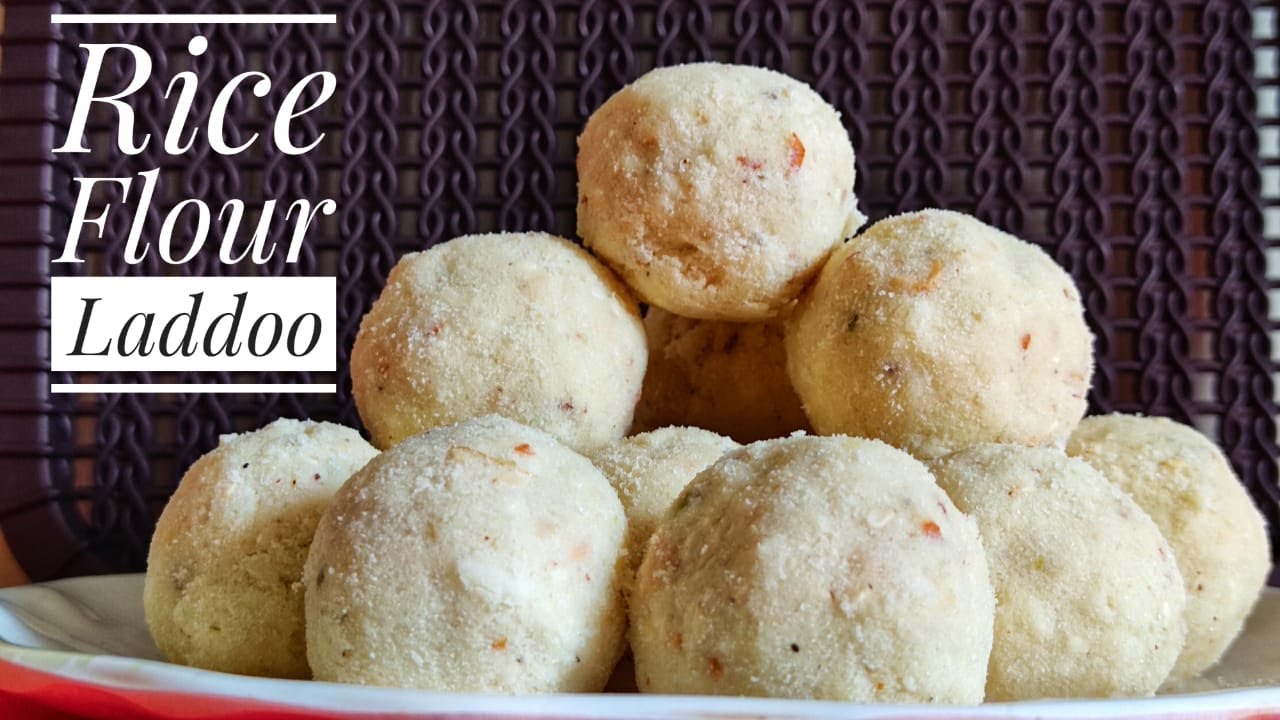 Rice Flour Snacks | How to Make Rice Flour Ladoo | Ladoo