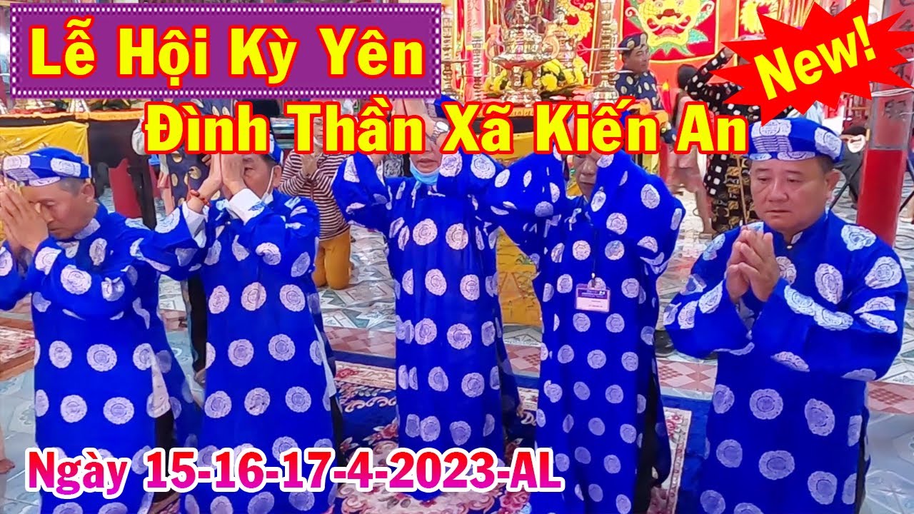 Các Đình Bạn Đến Cúng Lễ Hội Kỳ Yên Đình Thần Xã Kiến An, Chợ Mới, An Giang - Festival In Vietnam
