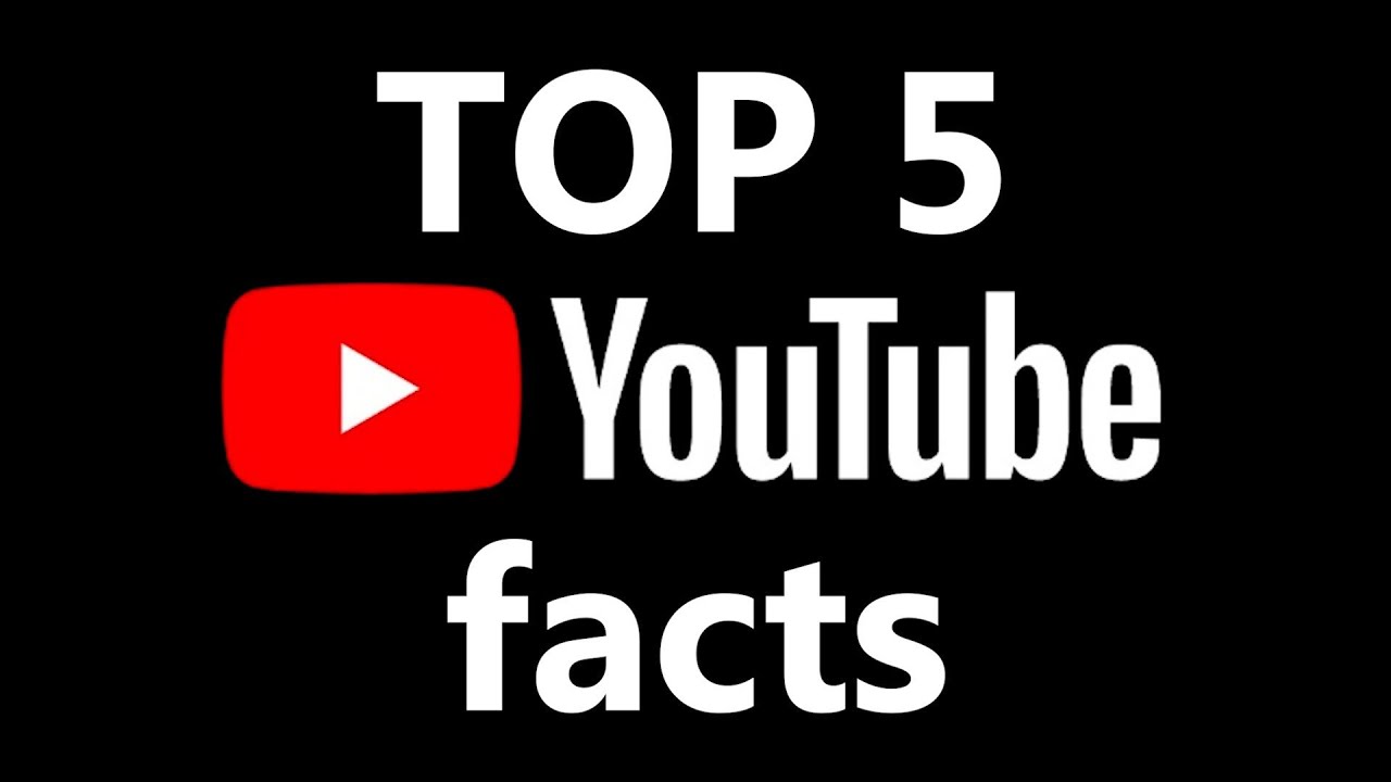 Top 5 UNBELIEVABLE Youtube facts (2025) - Top 5 Youtube statistics