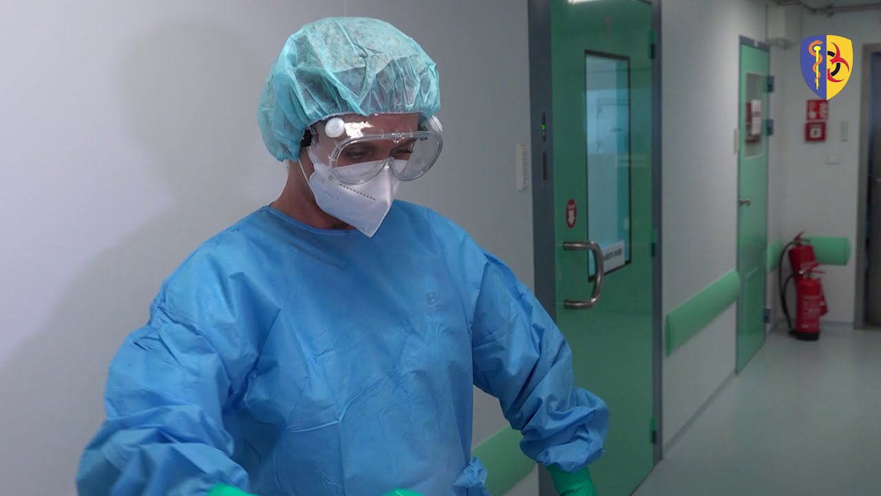 Postup svlékání OOPP (osobních ochranných pracovních pomůcek)