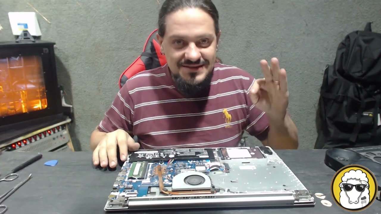 Mugrosa y Lenta, Laptop Lenovo para mantenimiento.