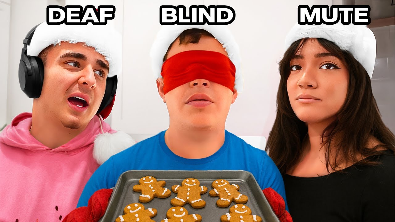 Конкурс выпечки для слепых, глухих и немых!