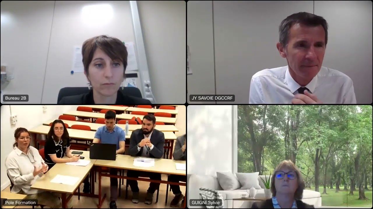 DGCCRF : échanges avec la promotion 2024 de l’École nationale de la CCRF (ENCCRF)