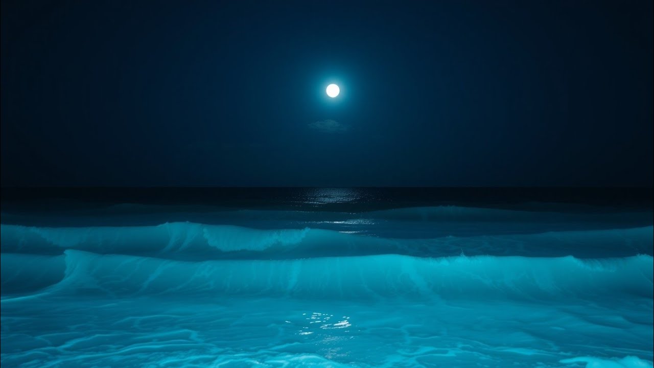 Ocean Waves for Deep Focus 🌊 Relaxing Ambience