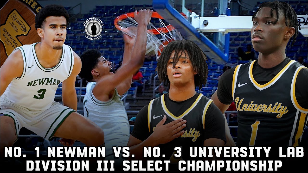 No. 1 Newman vs. No. 3 University Lab (HIGHLIGHTS) || Top-Seeded Greenies Go For  a 3-Peat!??