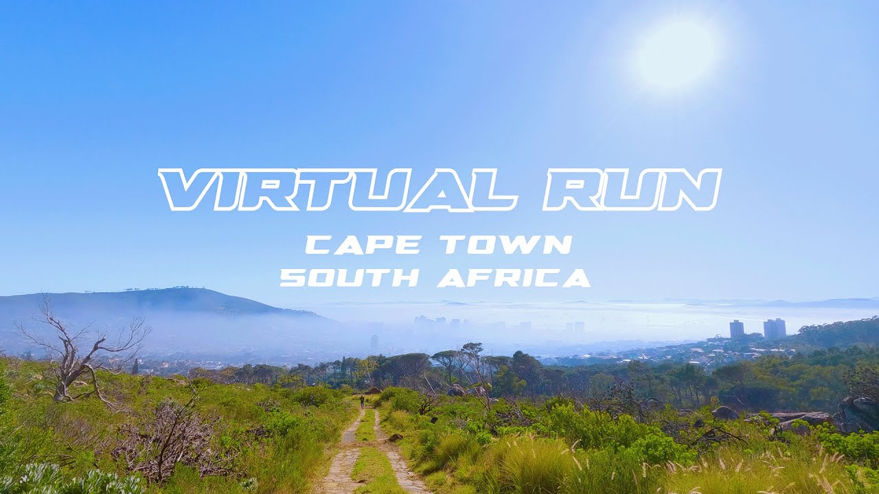 Virtual Run: Table Mountain Jeep Track Loop, Cape Town | Treadmill Running Scenery