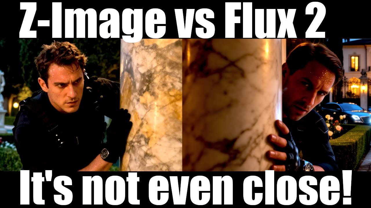 Z-Image Turbo vs Flux 2 | ComfyUI | 16GB VRAM test