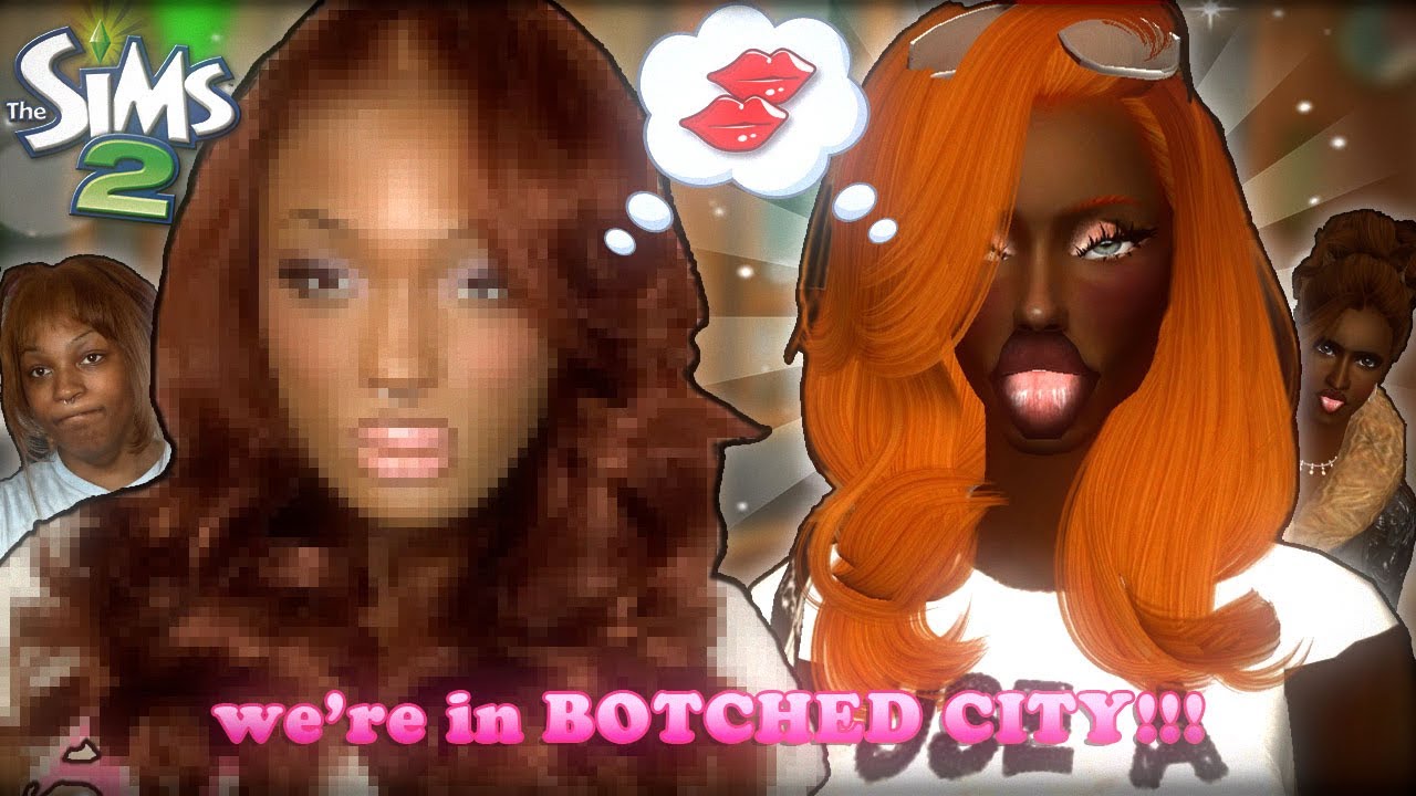 Getting Plastic Surgery… in The Sims 2 