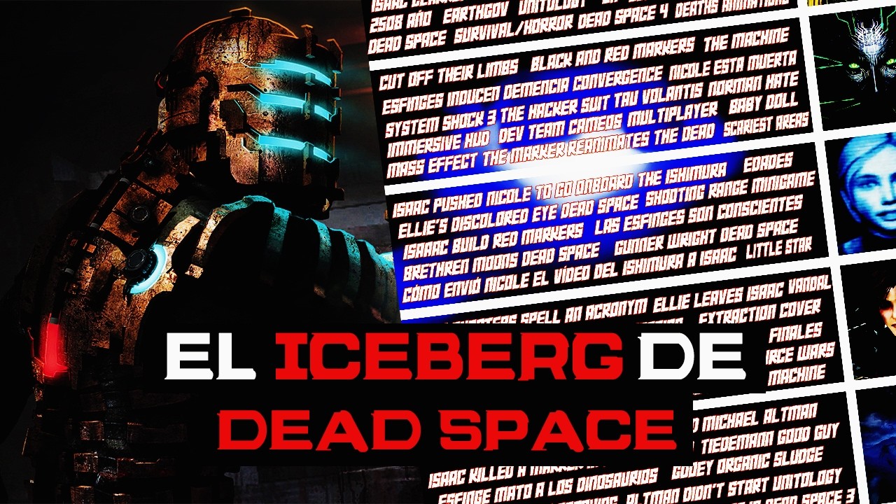 El PERTURBADOR iceberg definitivo de DEAD SPACE