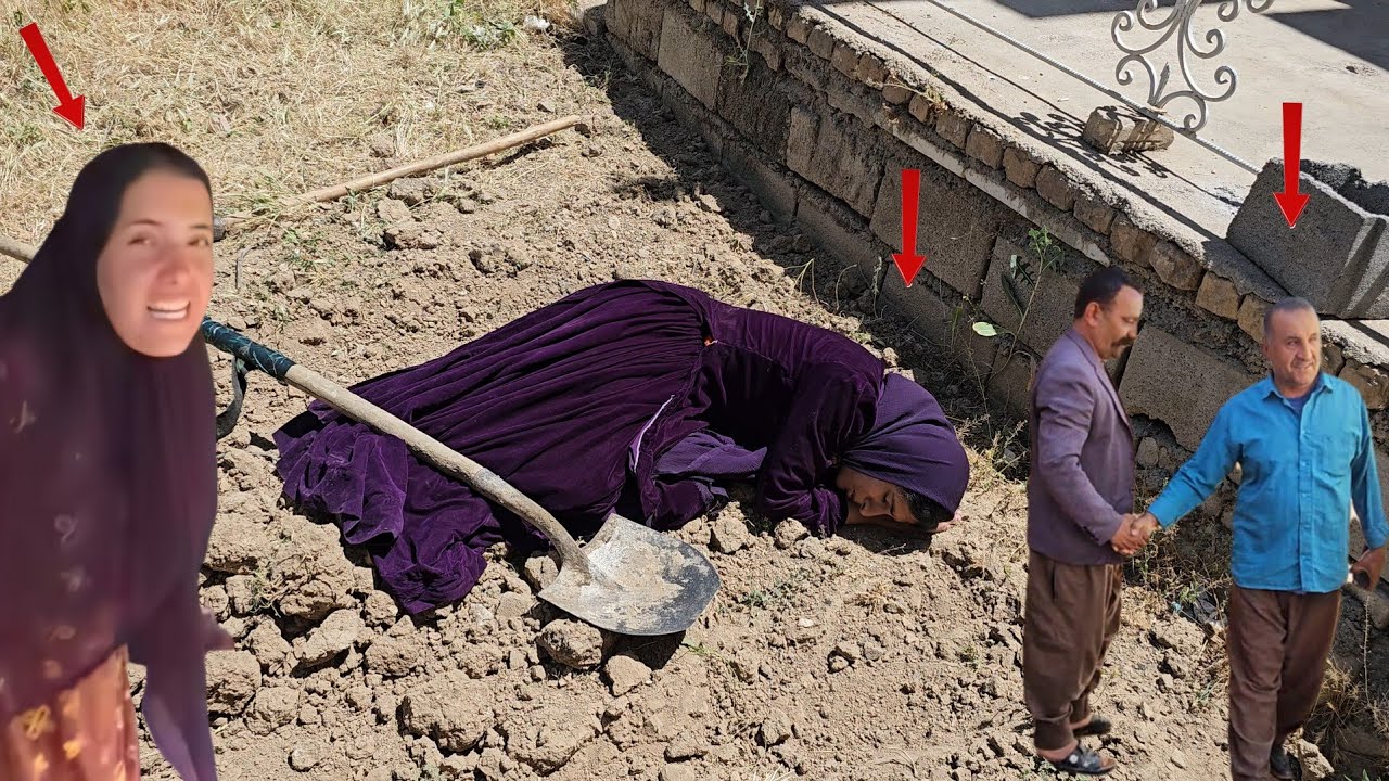 Narges regains consciousness and the operator helps her.
