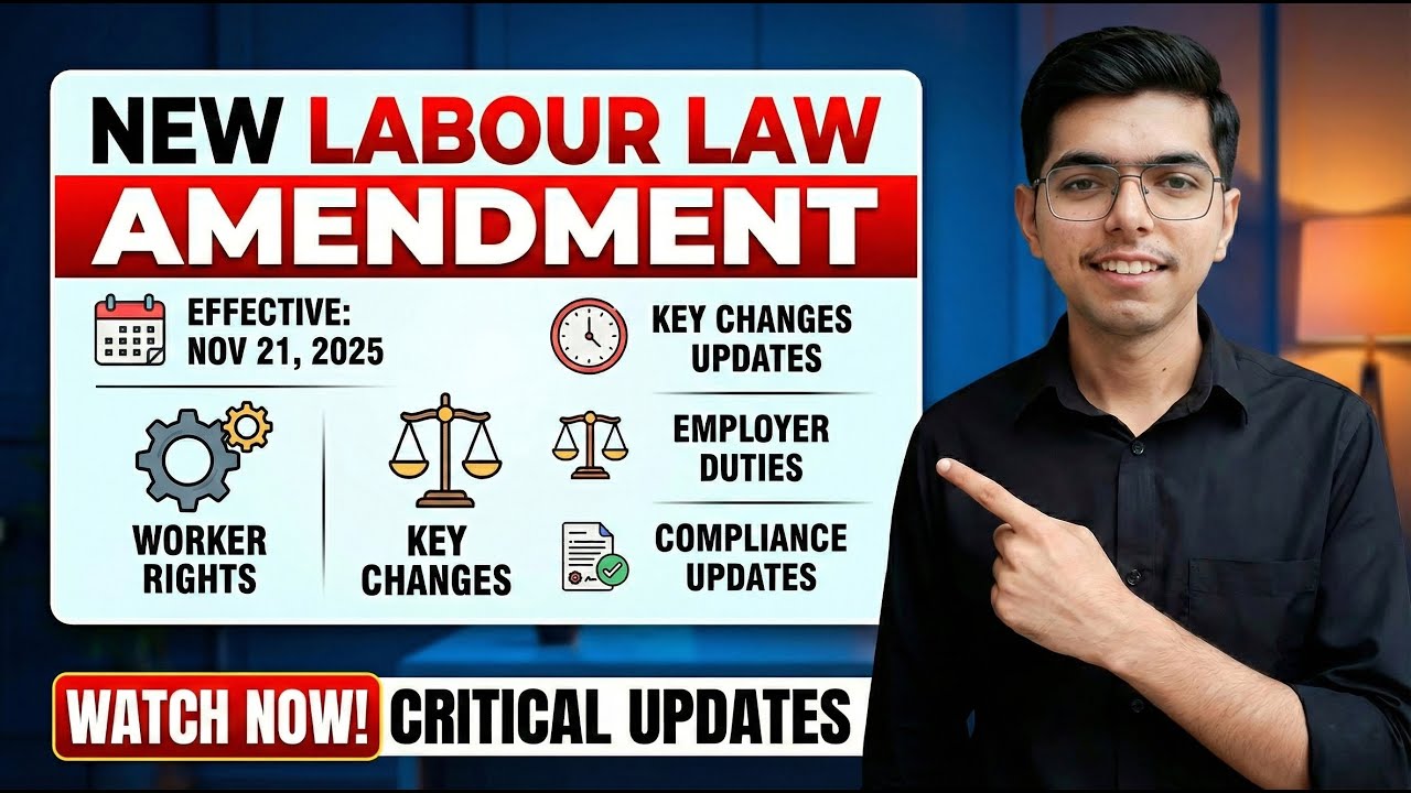 Salary Cut or 4-Day Week? New Labour Laws 2025 Explained in Hindi
