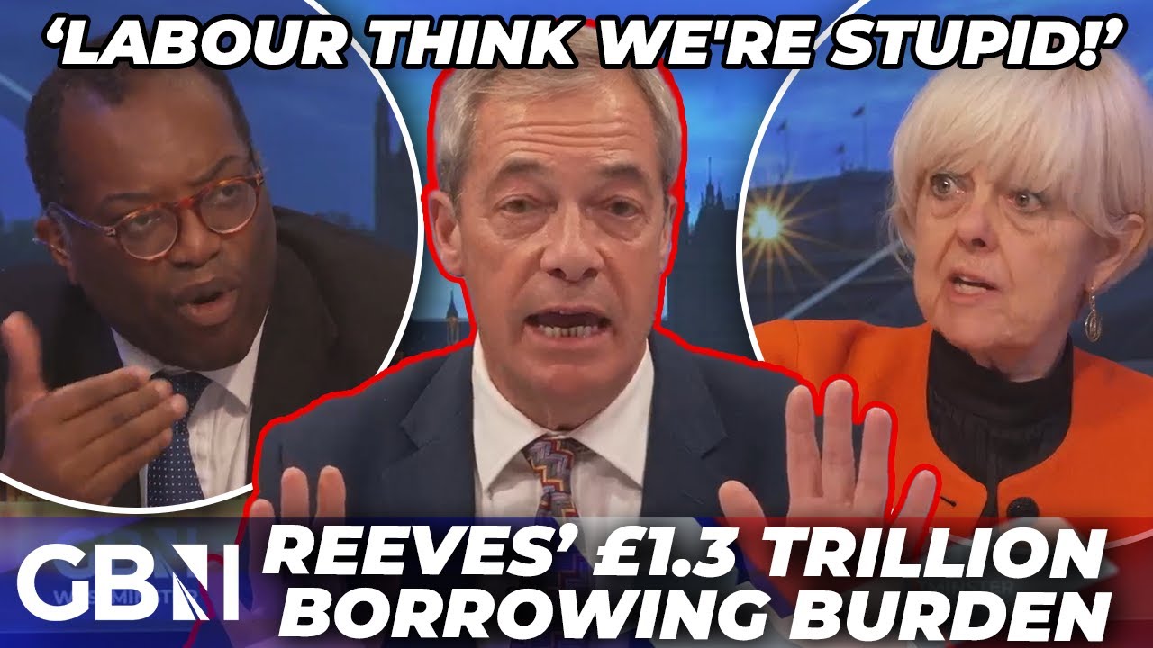 &lsquo;Labour think we're STUPID!&rsquo; | Nigel Farage SLAMS Reeves&rsquo; CONCEALING of &pound;1.3trillion Budget burden