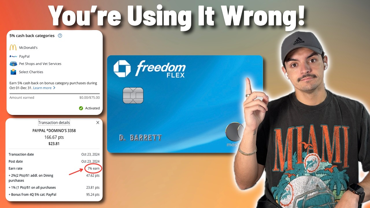 Истинная сила Chase Freedom Flex, о которой вам никто не расскажет! До 13 раз больше?!