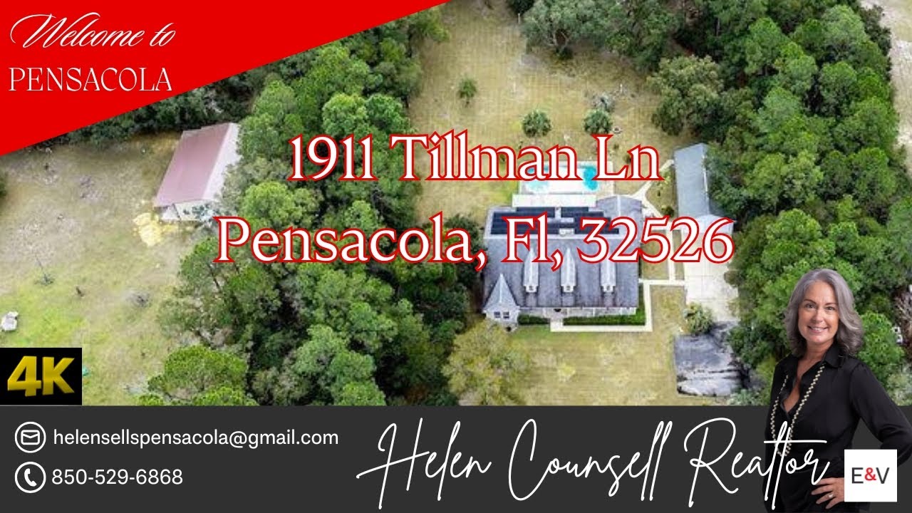 1911 Tillman Lane, Pensacola, Florida, 32526 - Helen's Property Tour