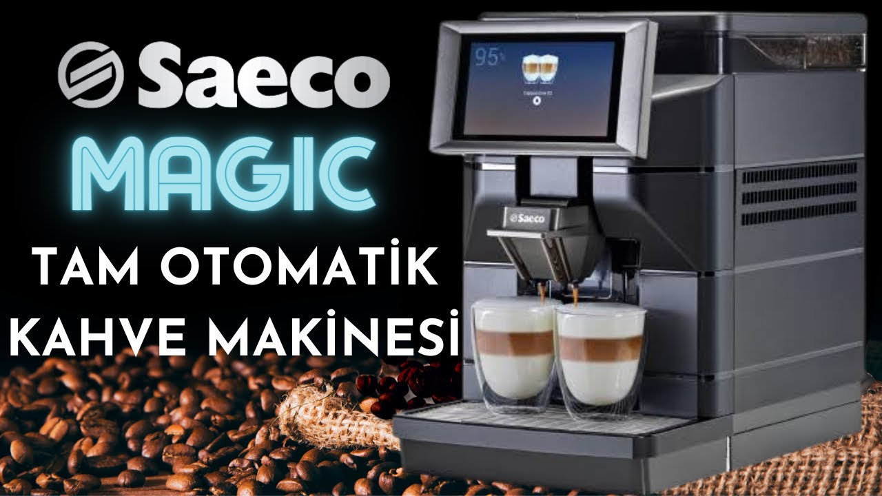 YEPYENİ SÜPER OTOMATİK KAHVE MAKİNESİ, SAECO MAGIC!