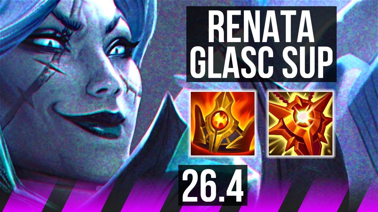 RENATA GLASC & Ezreal vs SORAKA & Caitlyn (SUP) | NA Master | 26.4