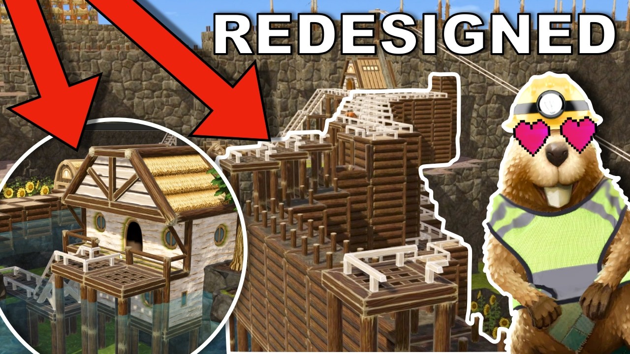 I Redesigned My Timberborn Colony for MAXIMUM Efficiency… | Oakenshire Hollow | Timberborn 1.0 Ep 4