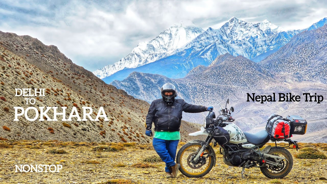 Delhi To Pokhara On Motorcycle | Ep-1 | NonStop | Nepal Bike Ride 🇳🇵
