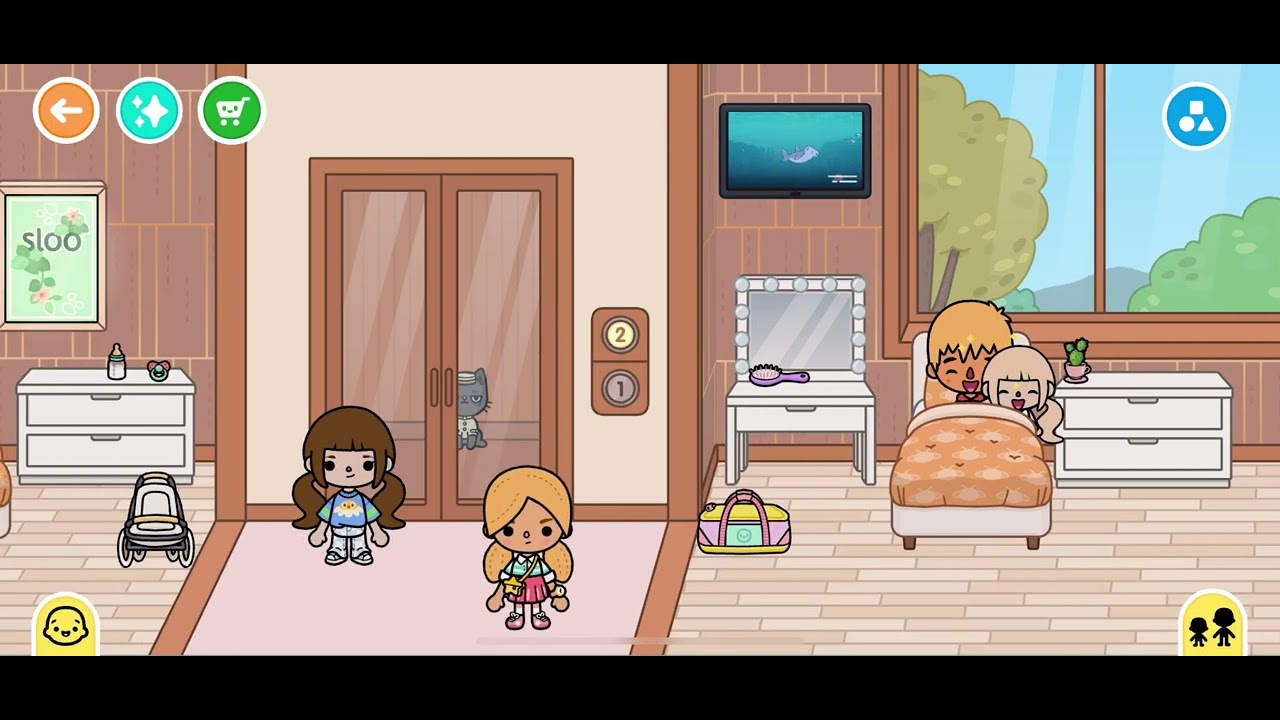 Toca boca world rp going to fancy hotel !!❤️ ( fully voiced 🎤)