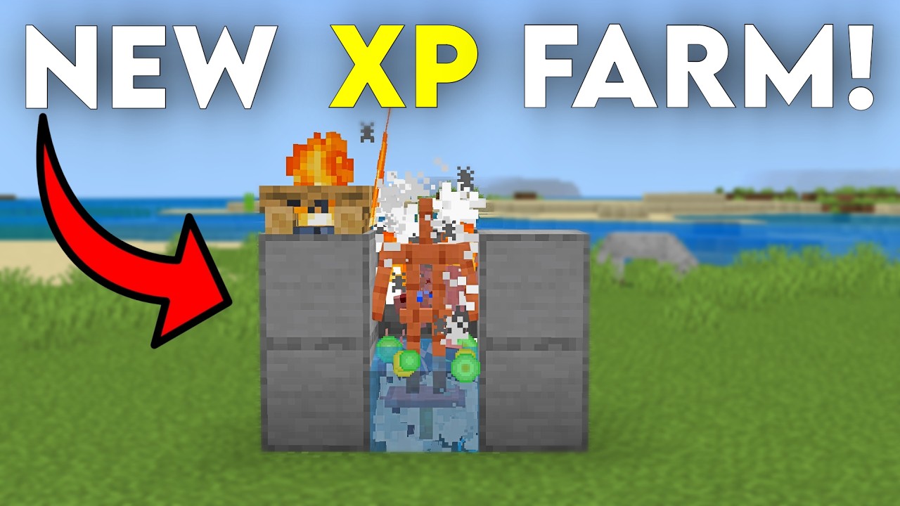 NEW BEST EVER XP FARM in Minecraft Bedrock! (26.1+)