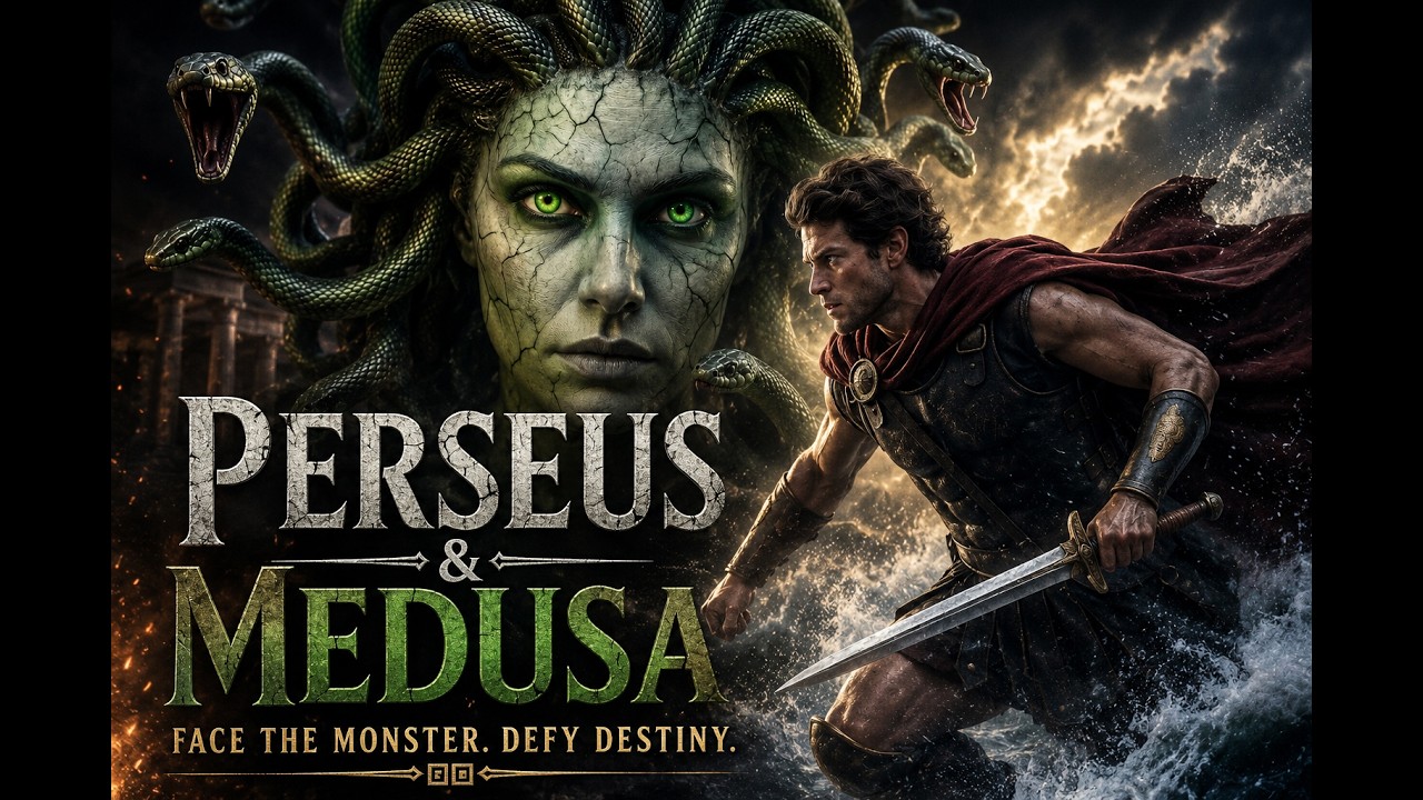 Perseus & Medusa &mdash; Ancient Greek Mythology Brought to Life with Ai