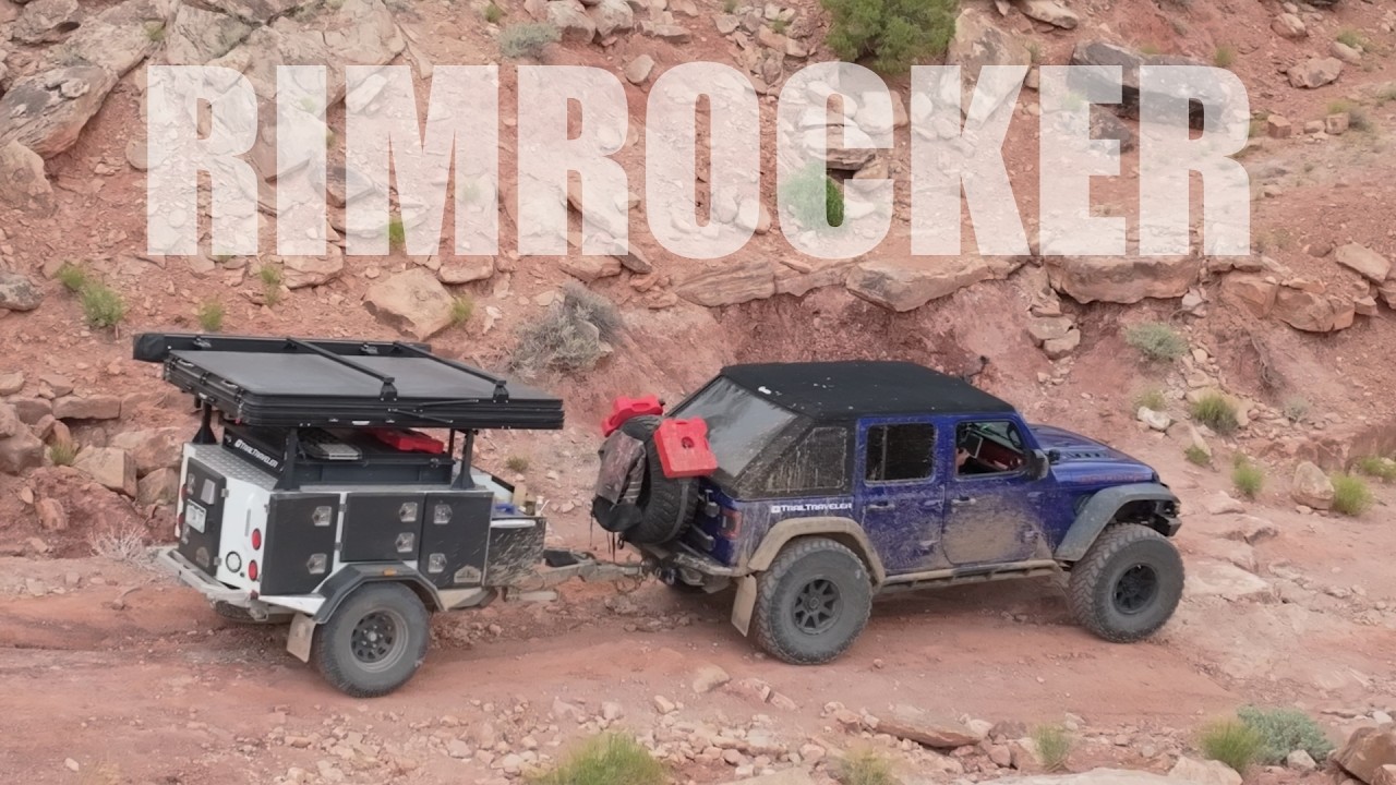 Rimrocker Trail Complete Guide - Montrose Colorado to Moab Utah (Multi-Day Overlanding)