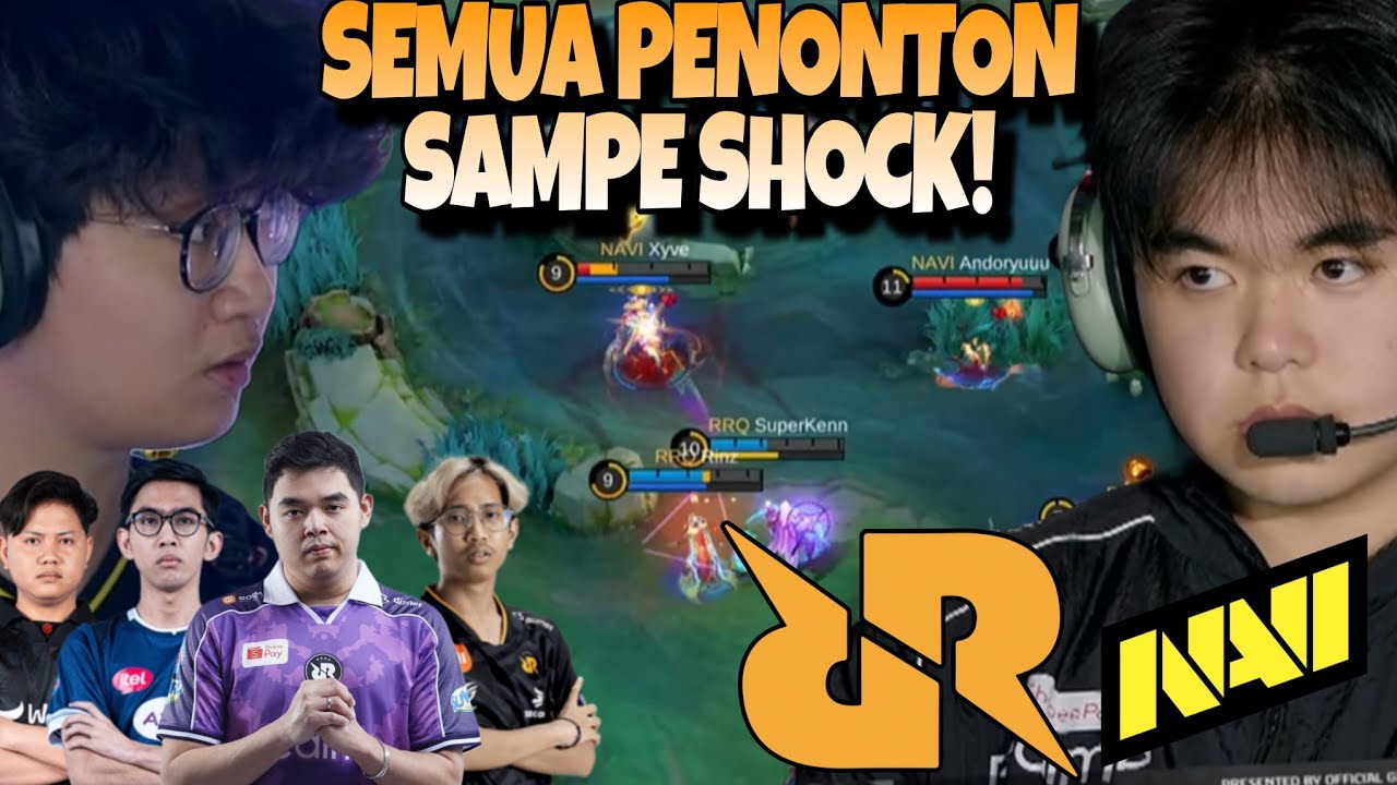 ADA APA DENGAN GAMEPLAY RRQ ?! ROSTER NAVI TERLALU KUAT ?! RRQ VS NAVI MATCH 2 - MPL S17