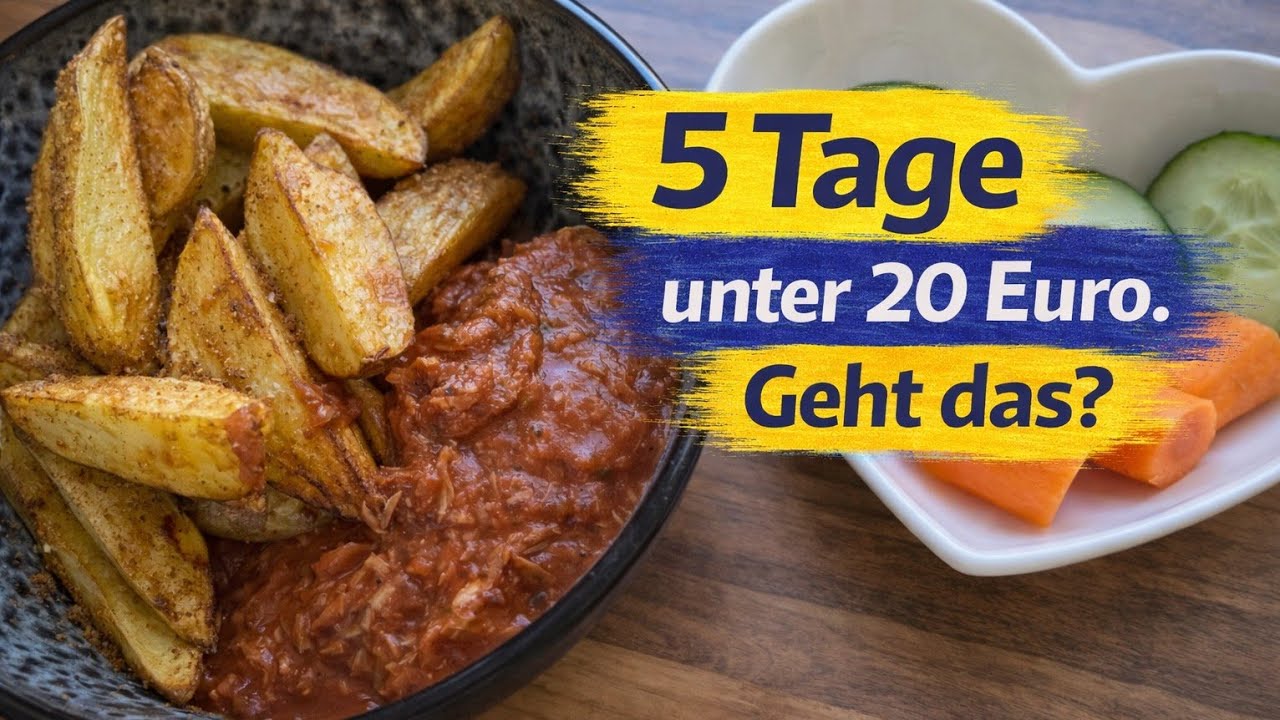 Reichen 20&euro; wirklich f&uuml;r 5 Tage gesundes Essen? Ich hab es getestet (03/2026)