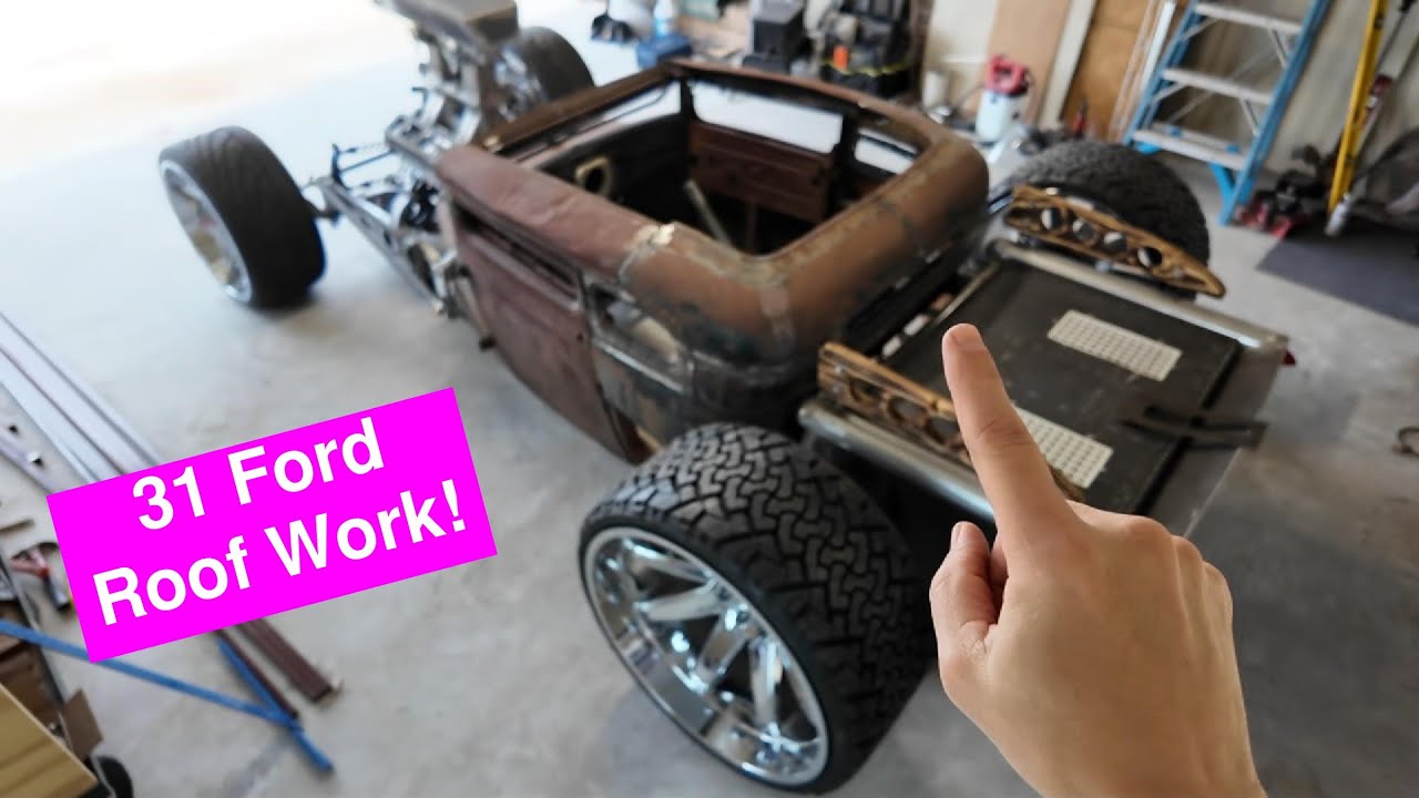 31 Ford Pickup gets Roof Work!