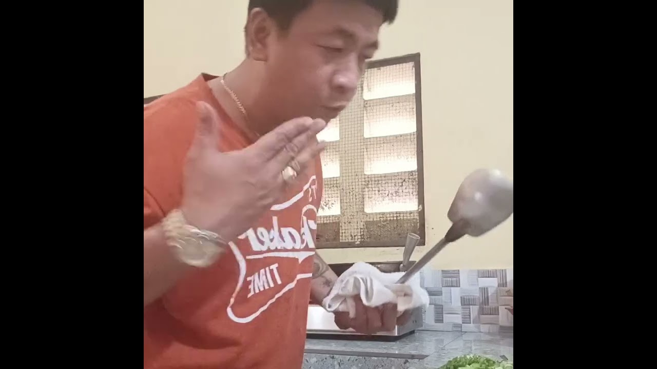 AKO MUNA ANG KUSINERO NGAYON PARA MAKAPAG PAHINGA DIN SI ATE FELLY 