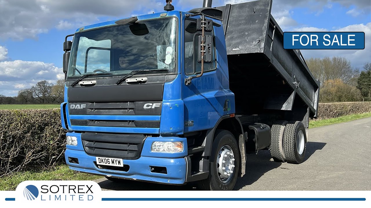 For Sale - New Stock From Sotrex: DAF CF 65 250 4 X 2 Tipper