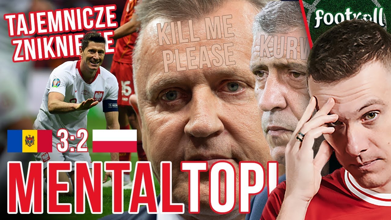Wynik, mental, kapitan - wszystko TOP! Mołdawia 3:2 Polska xDDDDD