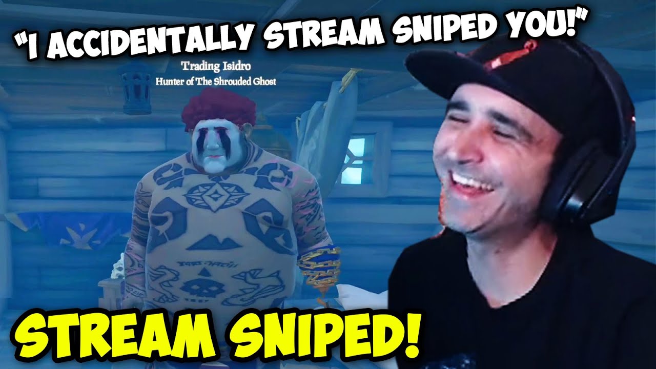 Summit1g Gets STREAM SNIPED While BOAT TUCKING In Sea Of Thieves!