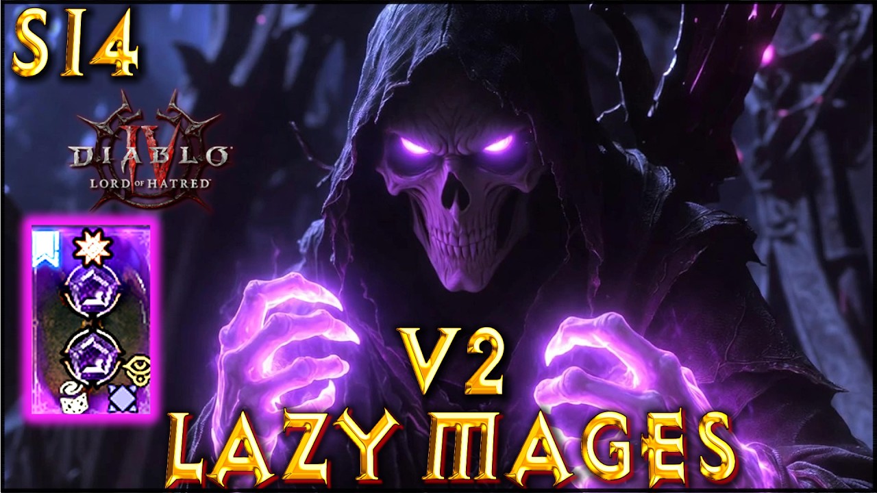 S14 V2 ЛЕНИВЫЕ ТЕНЕВЫЕ МАГИ! Билд Некроманта-призывателя Diablo 4 LoH
