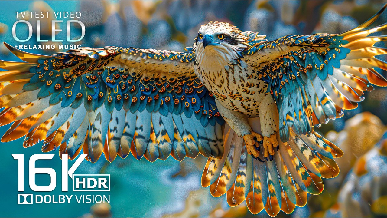 Ultimate OLED Display Experience | 16K HDR Dolby Vision 120fps (4K/8K TVs Screen Test)