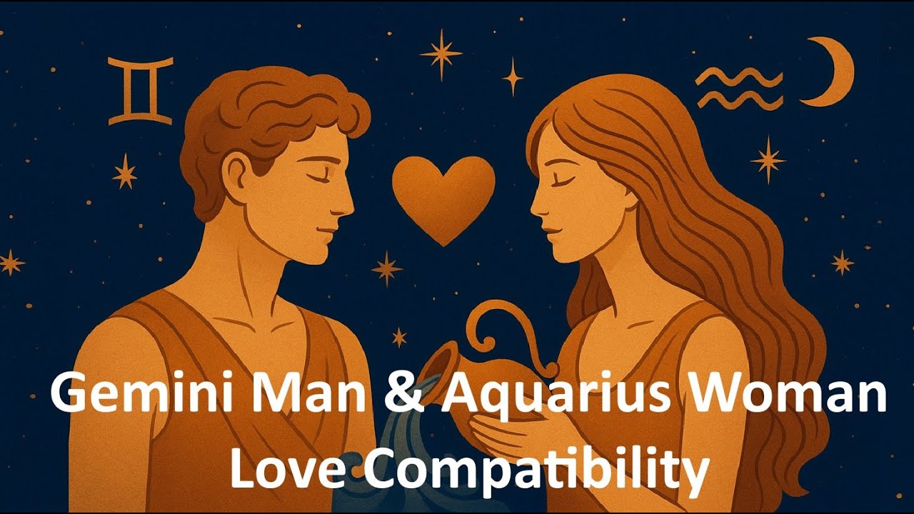 Gemini Man & Aquarius Woman Love Compatibility: The Ultimate Zodiac Match Explained
