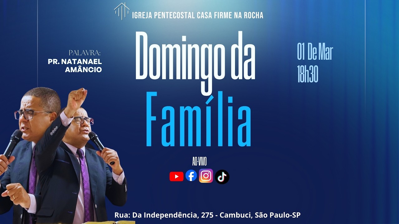 Culto Ao-Vivo l Domingo Da Família l @IPCROFICIAL